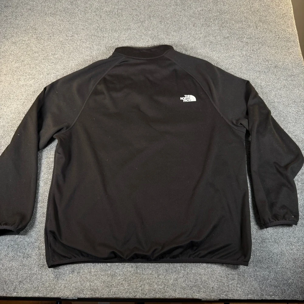 The North Face Canyonlands 1/2 Zip Fleece Pullover Black NF0A5G9W Mens XXL #3799